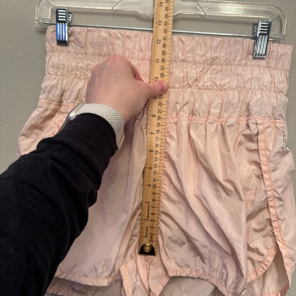 Free People Movement Light Pink The Way Home Shorts Sz S Athleisure Running Gym - Picture 12 of 13